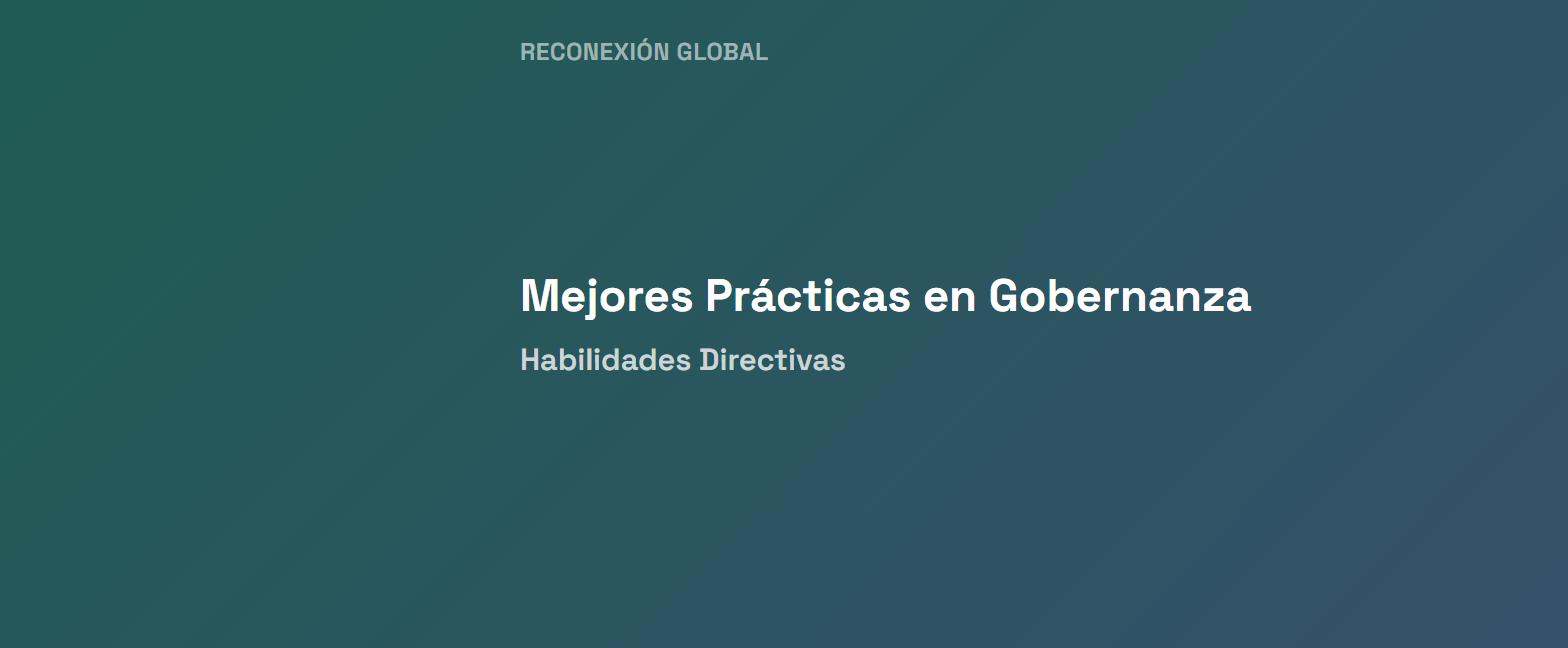 Mejores Prácticas en Gobernanza